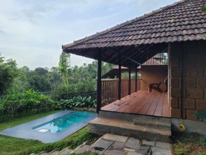 Pool villa in wayanad resort